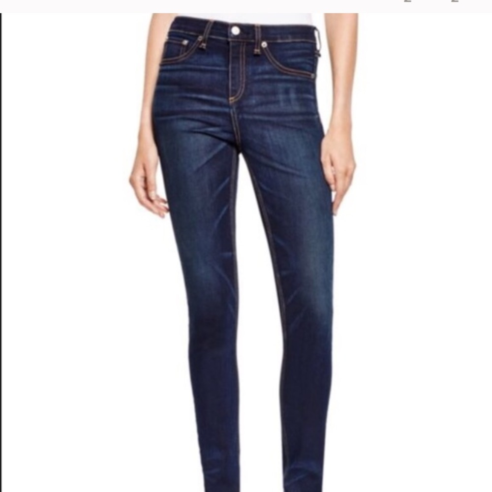 Rag & Bone dark skinny Bedford jeans